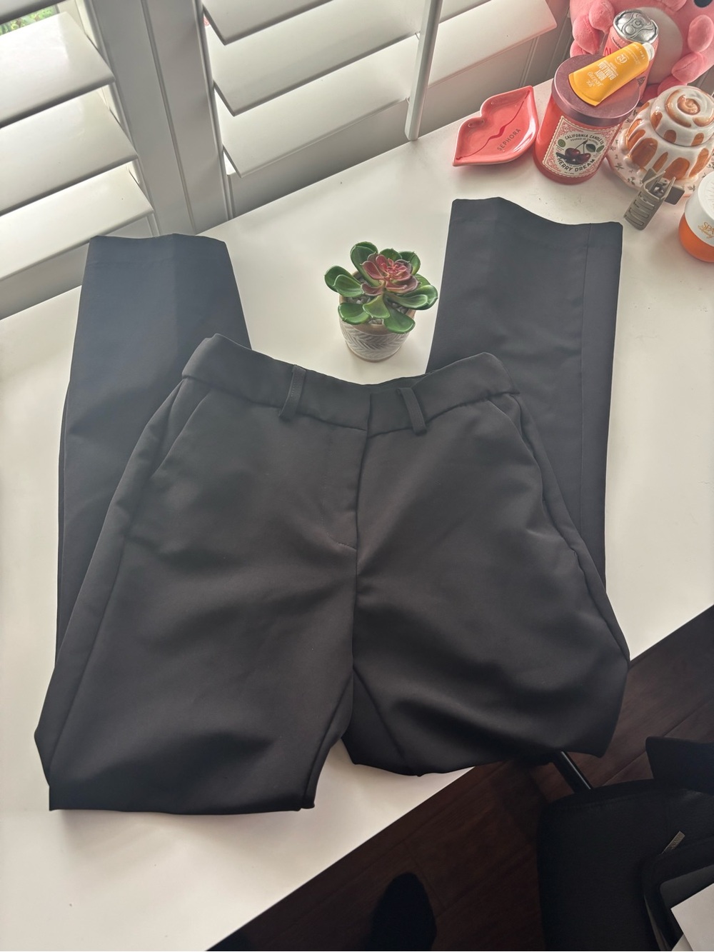 Philosophy Black Straight Leg Trouser Pants 6P